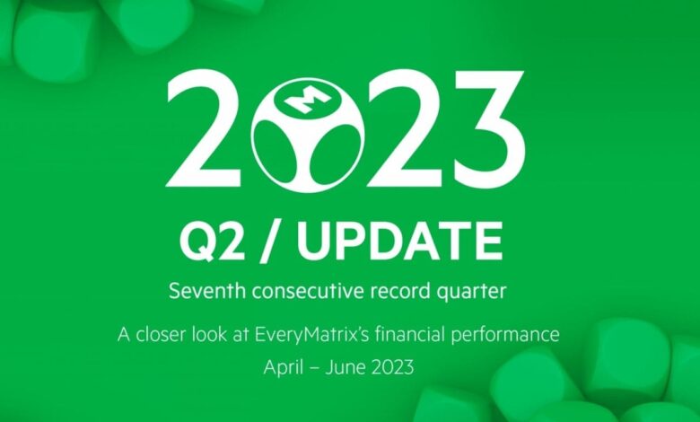 EveryMatrix Q2 2023 Results