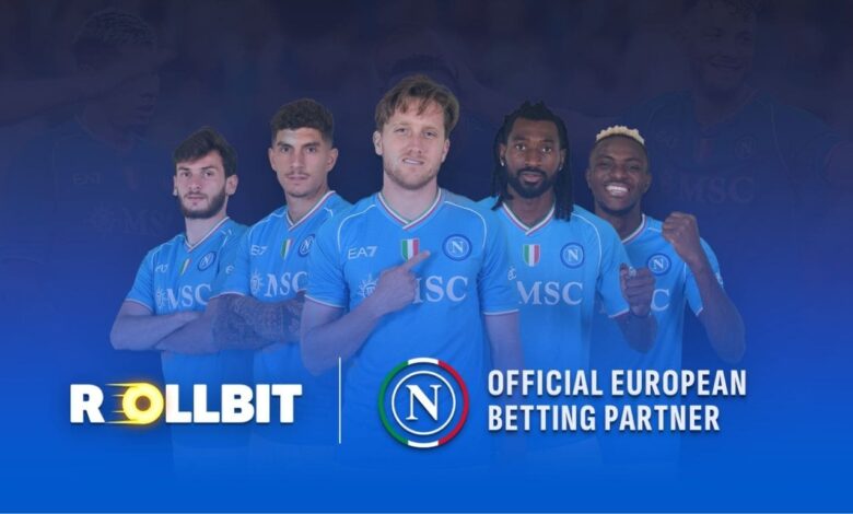 SSC Napoli Rollbit Sponsorship