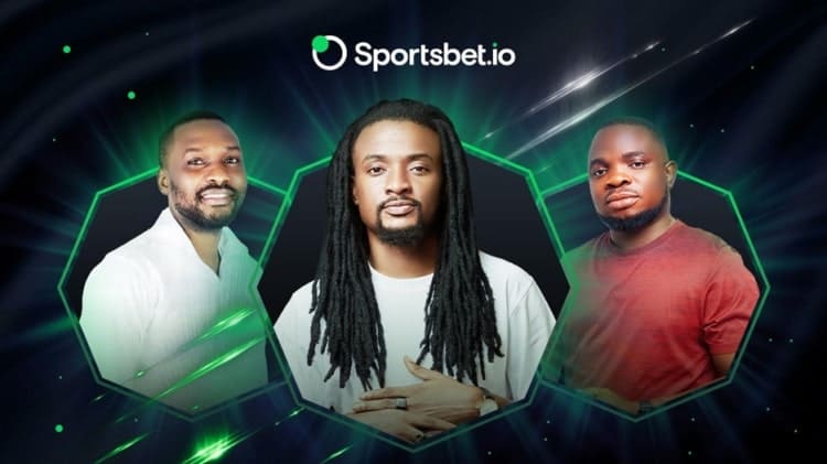 Nigerian influencers Sportsbet.io team