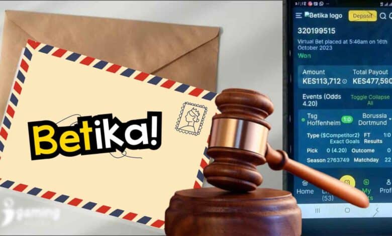 Betika Response Customer Court