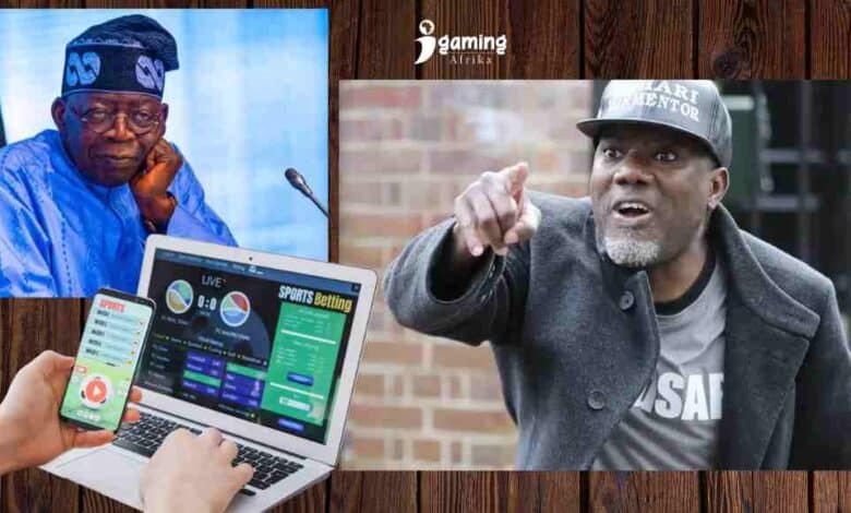 Reno Omokri Tinubu Ban Sports Betting