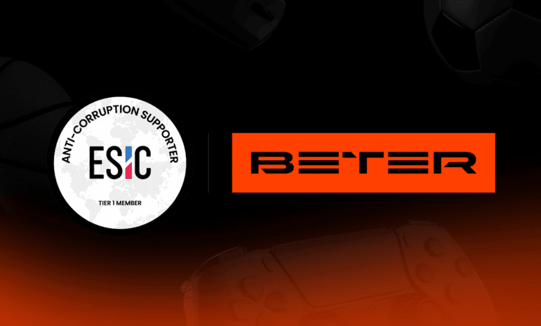 BETER Bolsters Esports Integrity with ESIC Tier 1 Membership
