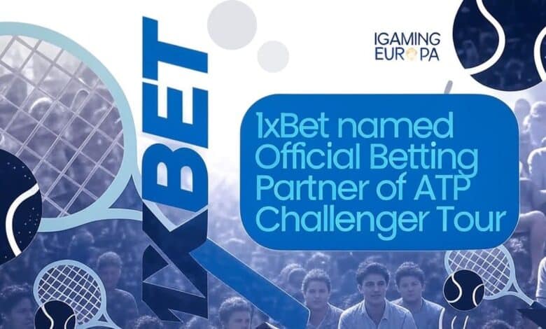 1xBet Announced as Official Betting Partner of the ATP Challenger Tour