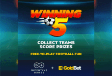 INCENTIVE GAMES AND GOLDBET LAUNCH NEW FREE-TO-PLAY GAME ‘WINNING5’