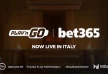 Play’n GO games live with bet365 in Italy
