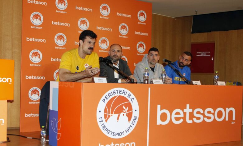 Betsson Becomes Major Sponsor and Naming Partner for Peristeri BC