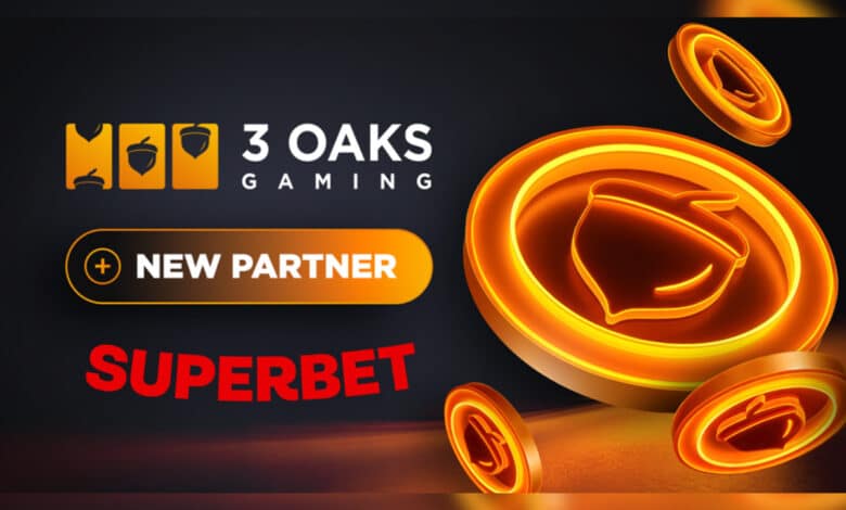 3 Oaks Gaming eyes global expansion through Superbet Group partnership