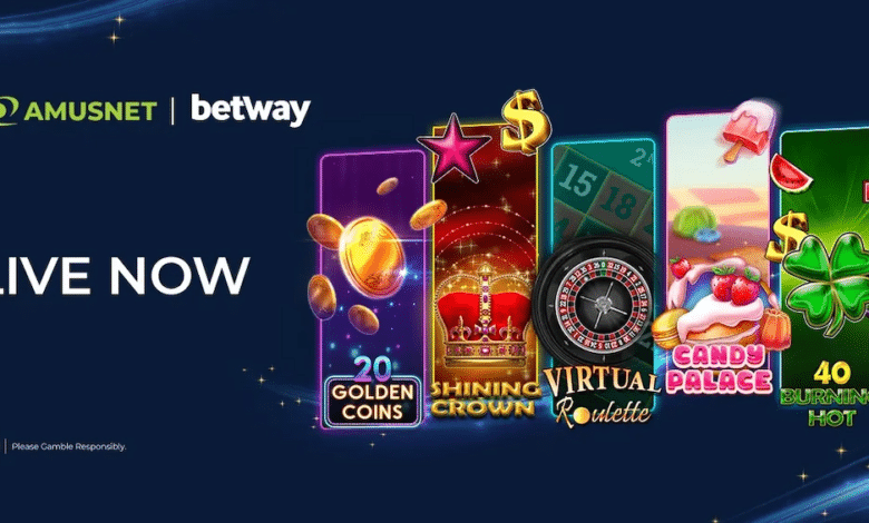 Amusnet Strengthens South African Presence Through Partnership with Betway