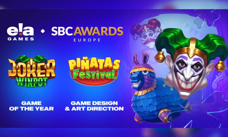 ELA Games Secures Two Nominations at the SBC Awards Europe 2026
