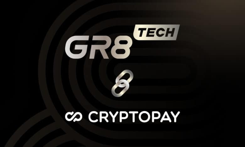 GR8 Tech Integrates Cryptopay to Enhance Crypto Payment Capabilities