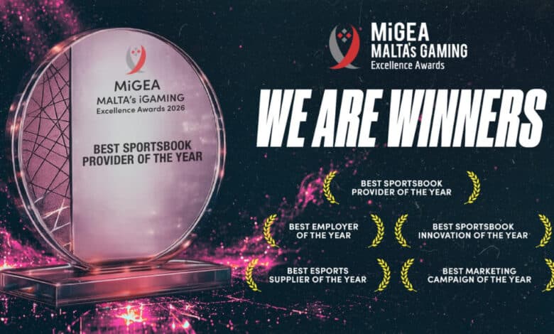 BETBY celebrates five wins at Malta's iGaming Excellence Awards 2026