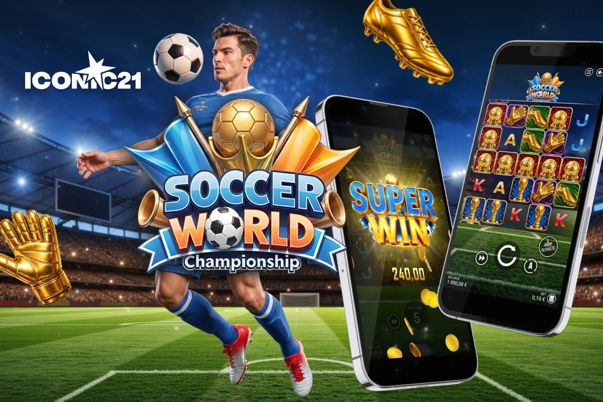 ICONIC21 launches Soccer World Championship slot on World Cup opening day