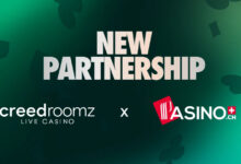 CreedRoomz signs live casino deal with Groupe Partouche’s PASINO.ch in Switzerland.