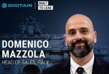 Digitain Appoints Domenico Mazzola as Head of Sales for Italy.