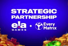 ELA Games Partners With EveryMatrix to Expand Global Slot Distribution.