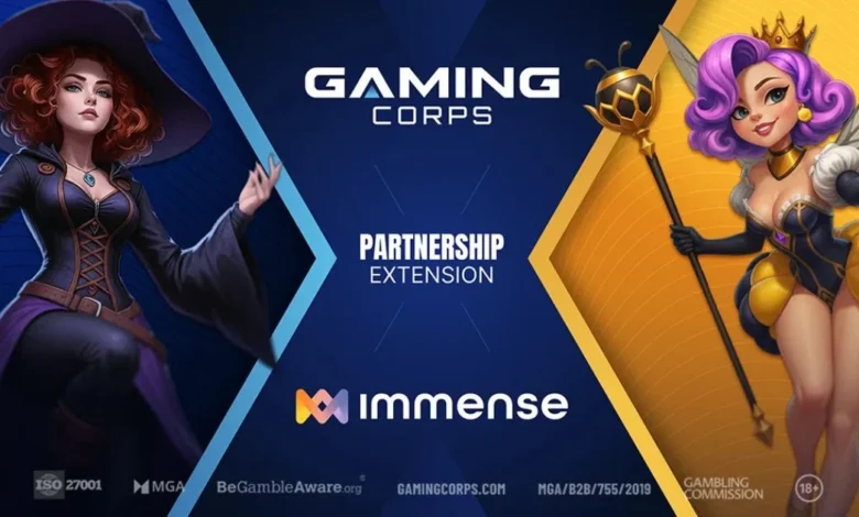 Gaming Corps and Immense build on partnership with major multi-market expansion.